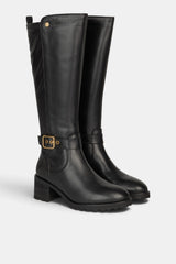 BOTA HEBILLA NEGRO SATURNINA