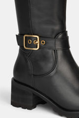 BOTA HEBILLA NEGRO SATURNINA