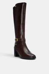 BOTA HEBILLA MARRON KENIA