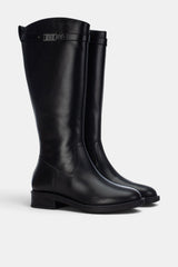 BOTA METALIZADO NEGRO DELIA