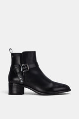 BOTIN METALIZADO NEGRO YASMIN