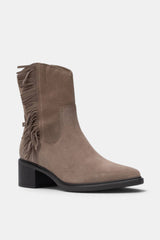 BOTIN FLECOS TAUPE MARLENE