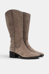 BOTA FLECOS TAUPE IRINA