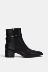BOTIN METALIZADO NEGRO CELSA