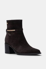 BOTIN METALIZADO MARRON MAGDALENA
