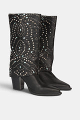 BOTA TACHAS BLACK AMALTEA