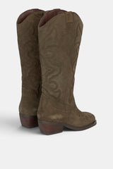 BOTA COWBOY KHAKI ADELAIDA