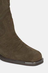 BOTA COWBOY KHAKI ADELAIDA
