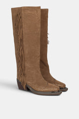 BOTA FLECOS BROWN DONATELLA
