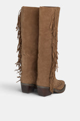 BOTA FLECOS BROWN DONATELLA