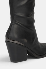 BOTA LISO BLACK JOHANA