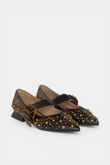 ZAPATO BAJO TACHAS LEILA