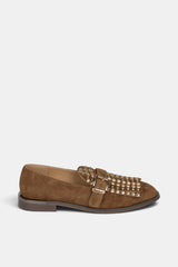 MOCASÍN TRENZADO BROWN MABEL