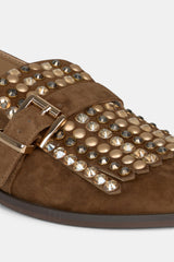 MOCASÍN TRENZADO BROWN MABEL