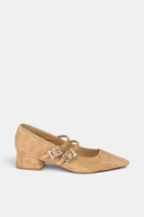 ZAPATO MERCEDES CAMEL BRISA