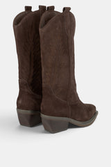BOTA BORDADOS COFFEE CLEO