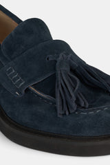 MOCASÍN FLECOS NAVY CAYETANA