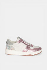 SNEAKER BASIC PEDRERÍA PINK LIDIA