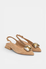 NORMA BACKLESS FLAT SHOE