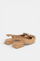 NORMA BACKLESS FLAT SHOE