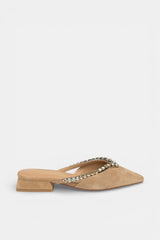 ZAPATO DESTALONADO BRILLANTES NIEVES
