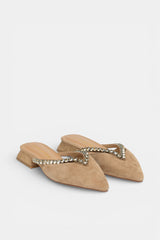 NIEVES SLINGBACK WITH RHINESTONES