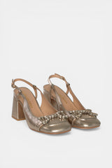 ZAPATO DESTALONADO BRONCE SIGRID