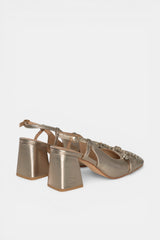 ZAPATO DESTALONADO BRONCE SIGRID
