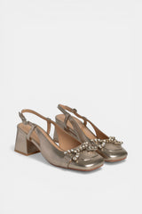ZAPATO DESTALONADO BRONCE MIA