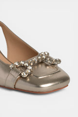 ZAPATO DESTALONADO BRONCE MIA