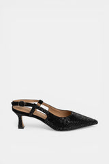 ZAPATO PEDRERÍA BLACK LORELAI