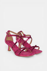 SANDALIA TIRAS FUXIA LEANDRA