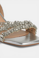SANDALIA PIEDRAS SILVER LOUISA