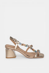 SANDALIA PIEDRAS BRONZE LILIANA
