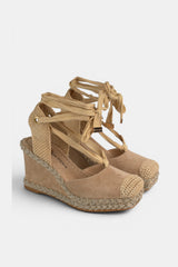 SANDALIA CUÑA SAND CLOTILDE