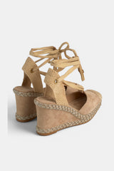 SANDALIA CUÑA SAND CLOTILDE