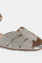 SANDALIA CERRADA SILVER MARNIE