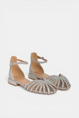 SANDALIA CERRADA SILVER MASHA