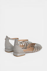SANDALIA CERRADA SILVER MASHA