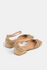 SANDALIA CERRADA SAND LEIRETH