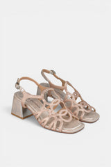 SANDALIA TACÓN PINK LIANA