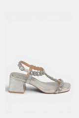 SANDALIA PIEDRAS SILVER MALINA