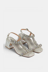 SANDALIA PIEDRAS SILVER MALINA