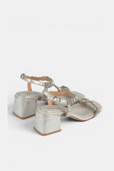 SANDALIA PIEDRAS SILVER MALINA