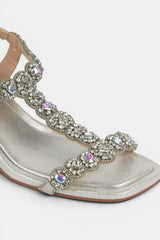 SANDALIA PIEDRAS SILVER MALINA