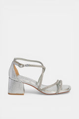 SANDALIA TIRAS SILVER MARGA