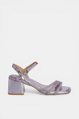 SANDALIA TIRAS SILVER MELINA