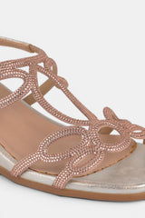 SANDALIA CUÑA PINK LIANA