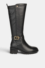BOTA HEBILLA NEGRO SATURNINA