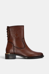 BOTIN CORDONERA CAMEL ROSA